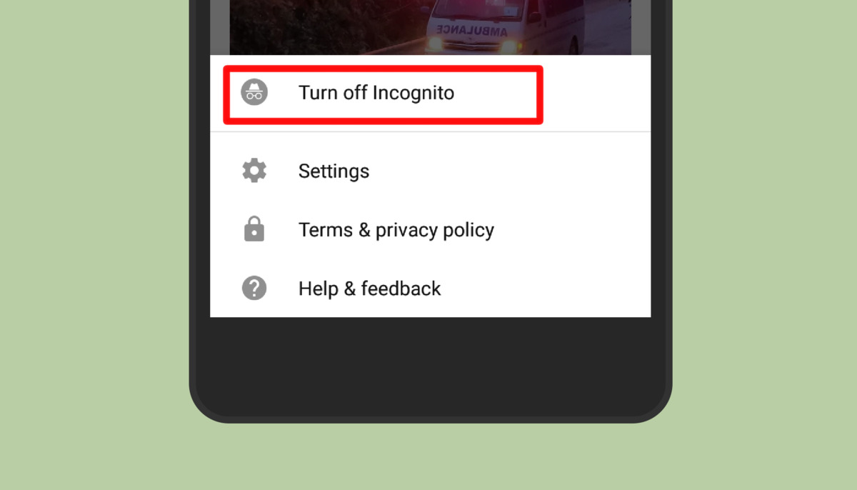 How To Take Off Incognito Mode Android