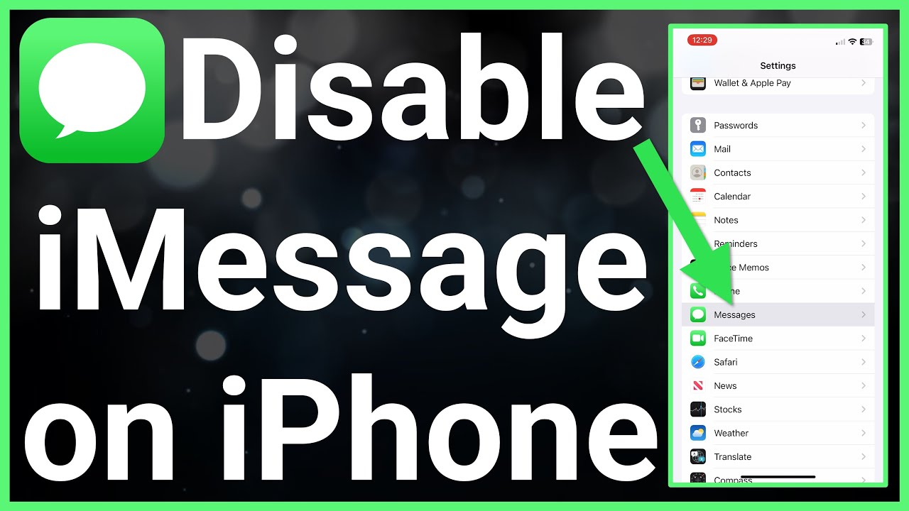 how-to-turn-off-imessage-on-iphone