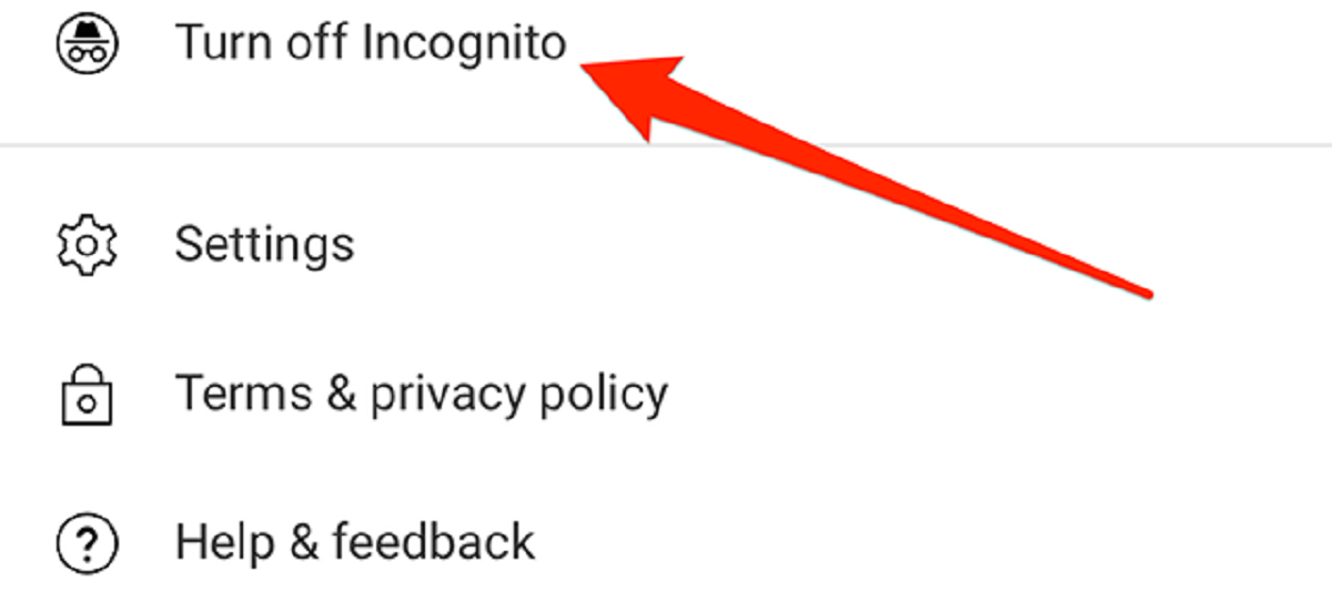How To Turn Off Incognito Mode On Samsung