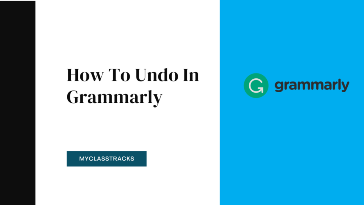 How To Undo In Grammarly