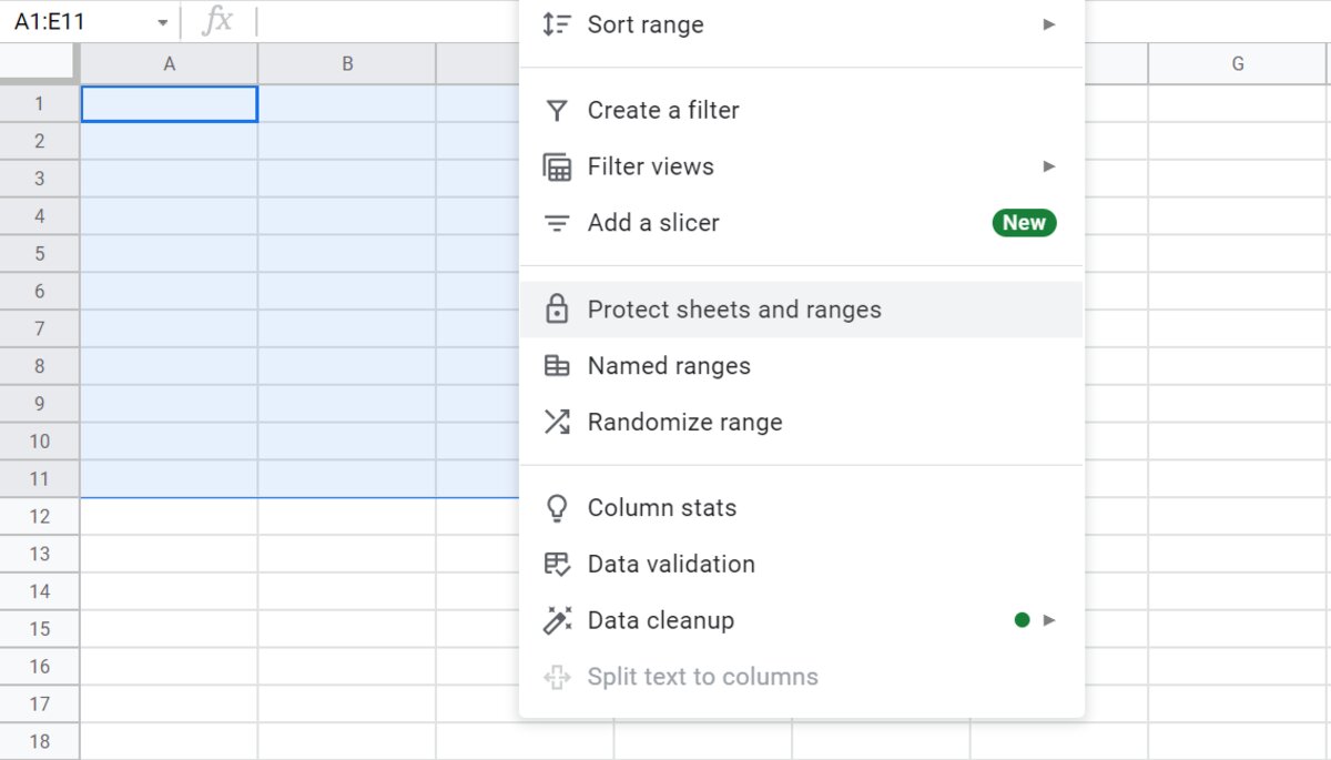 How To Unlock A Sheet In Google Sheets