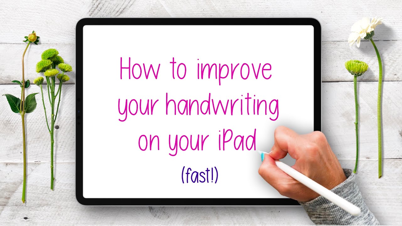 How To Write Neatly On Ipad With Apple Pencil