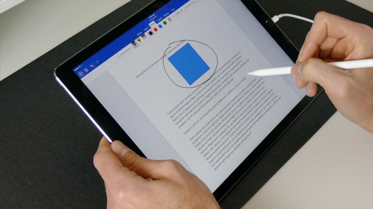 how-to-write-with-apple-pencil-on-google-docs