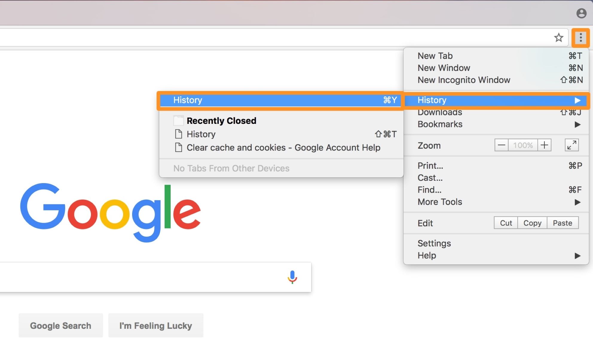 Clear cache Google Chrome. Chrome://cache/. "Clear New Tab". New Tab New Window. Clear your cache