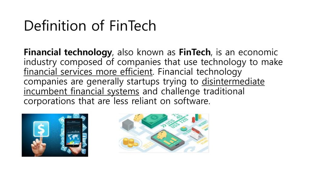 What Is The Definition Of Fintech