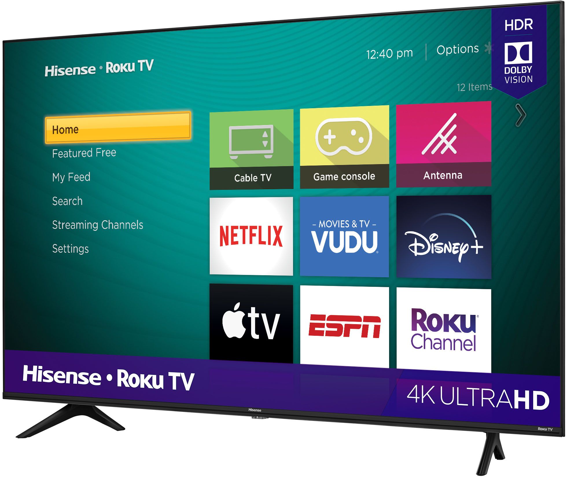 Where Is The Power Button On A Hisense Roku Tv