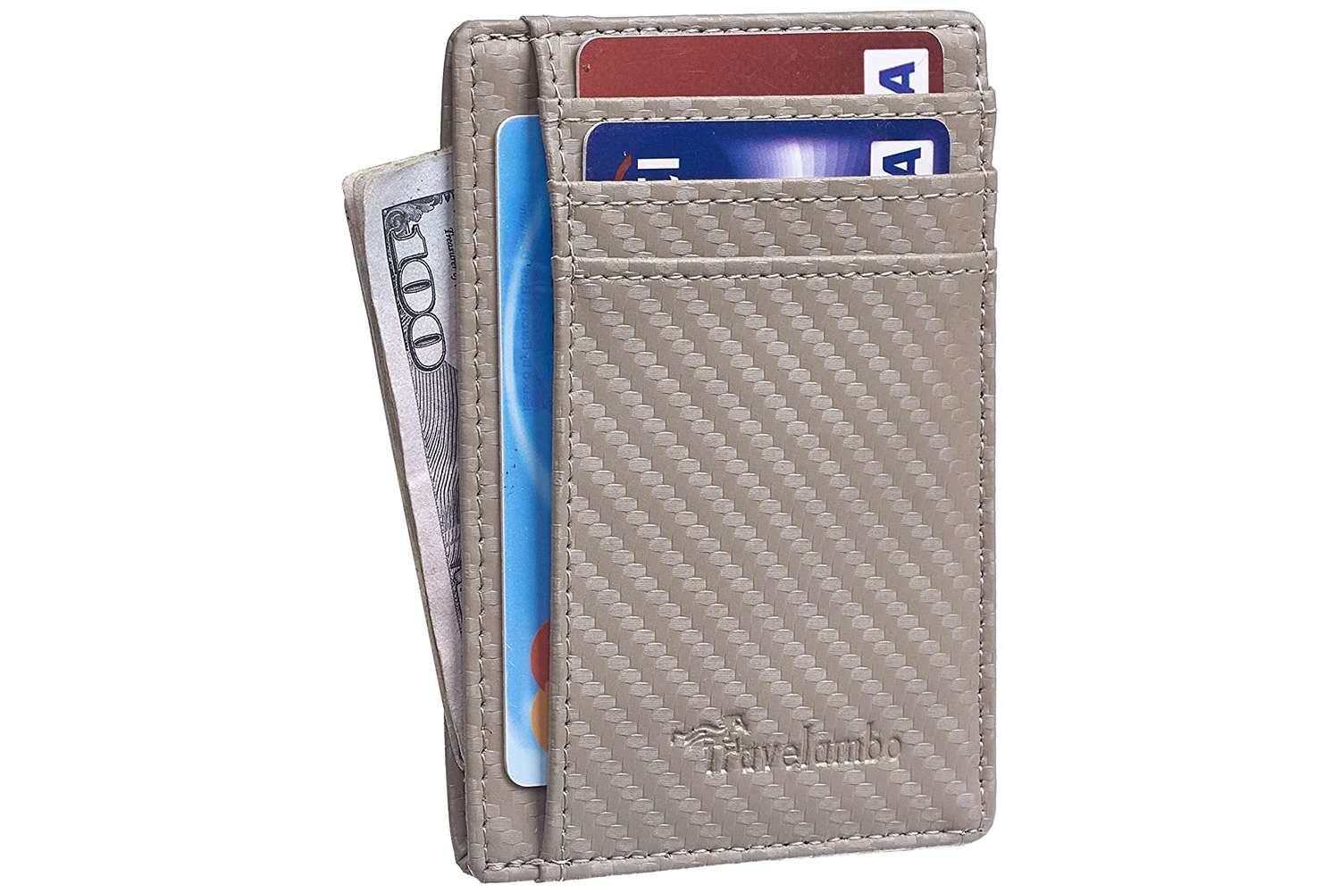 13 Amazing Travelambo Front Pocket Minimalist Leather Slim Wallet RFID Blocking For 2024