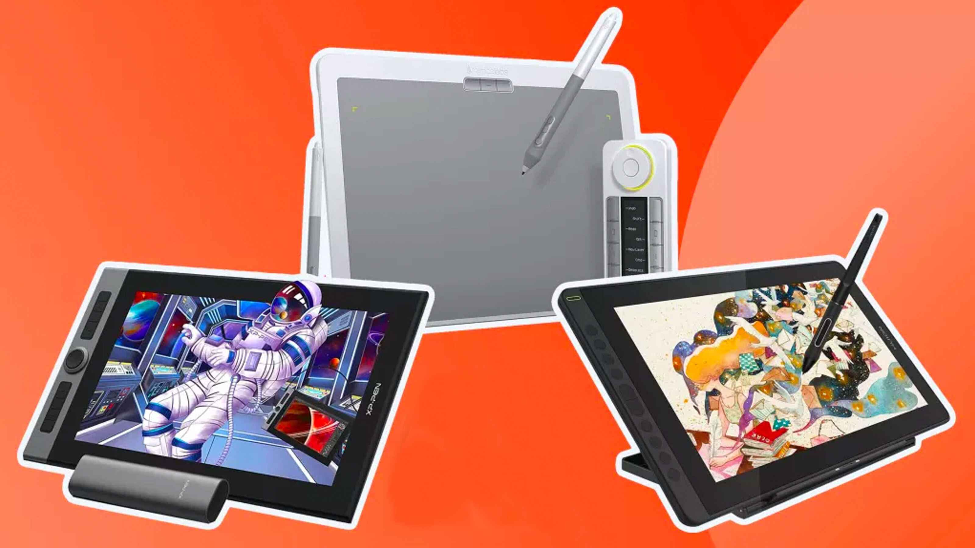 Simbans PicassoTab Standalone Drawing Tablet with Screen [4 Bonus Items]  Styl