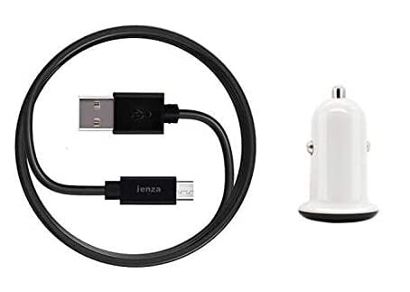 Micro USB Charge Cable Cord Car Travel Adapter Kit
