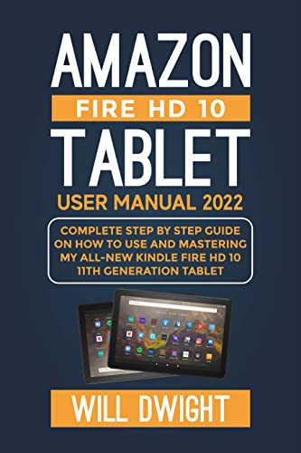 Fire HD 10 Tablet User Manual 2022