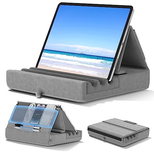 Foldable iPad Stand for Lap, Bed and Desk