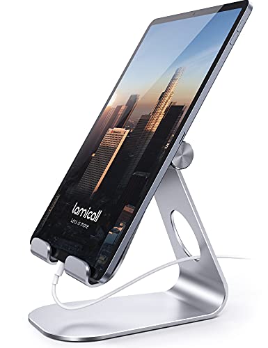 Adjustable Tablet Stand by Lamicall - Silver