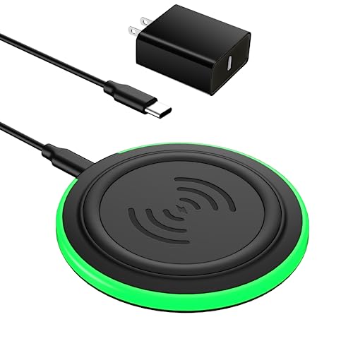 15W Max Fast Wireless Charging Pad with Adapter