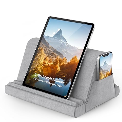 Nusican Tablet Pillow Holder Stand for Neck