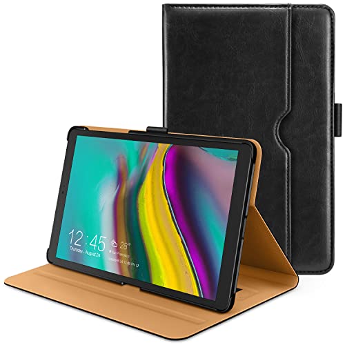 DTTO Premium Leather Folio Cover for Galaxy Tab S5e 10.5 inch Tablet