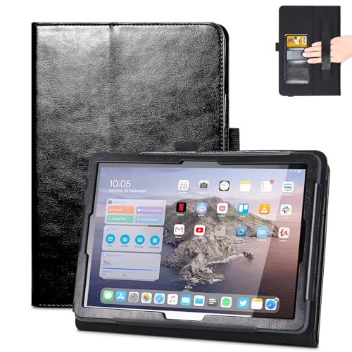 E NET-CASE Folio Case for Amazon Fire HD 10 - Slim Fit Standing Cover with Auto Sleep/Wake
