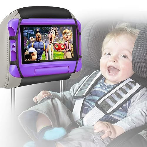Car Headrest Mount Holder for Kids Tablet