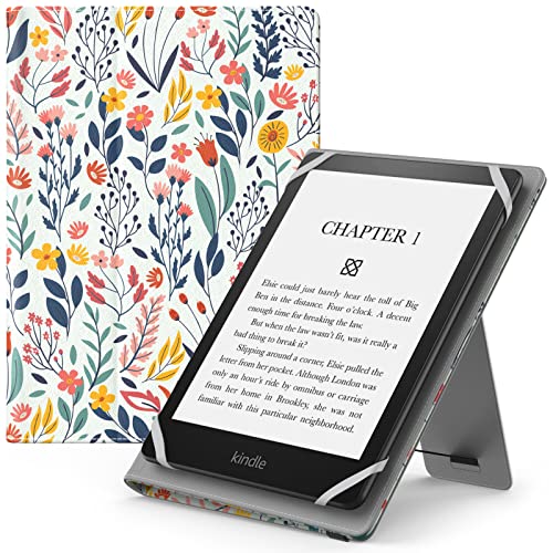 VORI Kindle Paperwhite 6.8 E-Reader Case for 11th Generation 2021 and  Kindle Paperwhite Signature Edition, Hands-Free Stand, Magnetic Clasp, PU