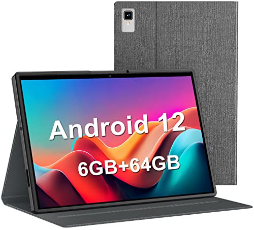 Android Tablet 10.1 Inch with 6GB RAM, 64GB ROM, and 1TB Expandable Storage