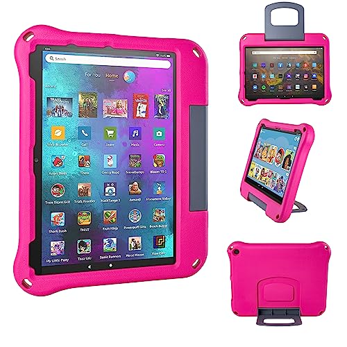Fire HD 10 Tablet Case for Kids - Rose