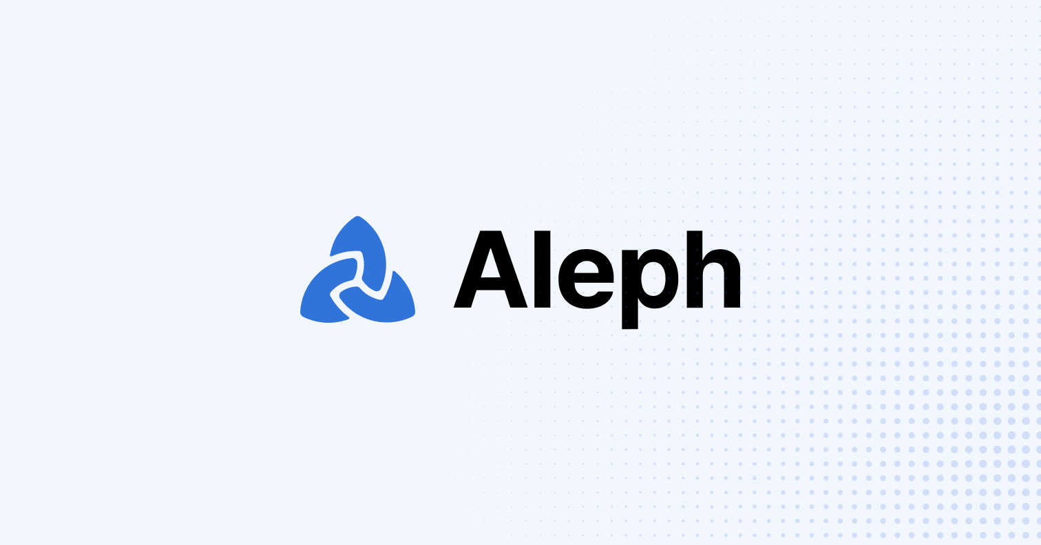 Aleph Revolutionizes Reconciliation Of Disparate Financial Data