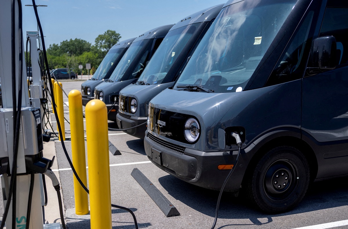 Amazon’s Fleet Of Rivian-Made Electric Delivery Vans Reaches 10K In The US