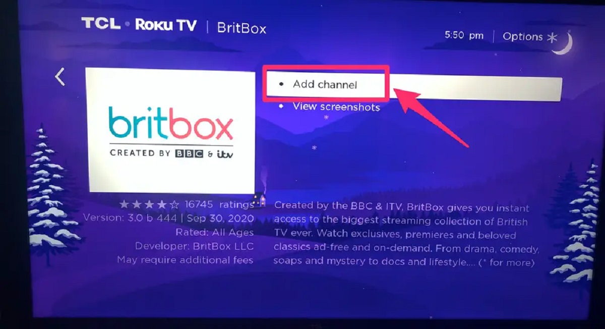 How Do I Add Britbox To My Smart TV