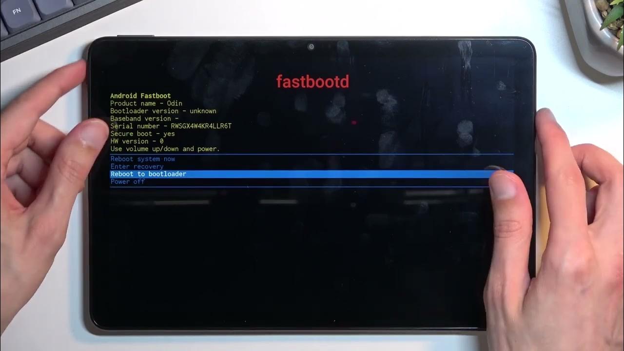 How Do I Get My Tablet Out Of Fastboot Mode