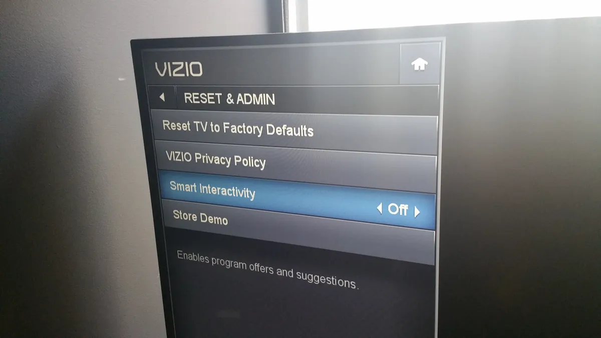 How Do I Reset A Vizio Smart TV