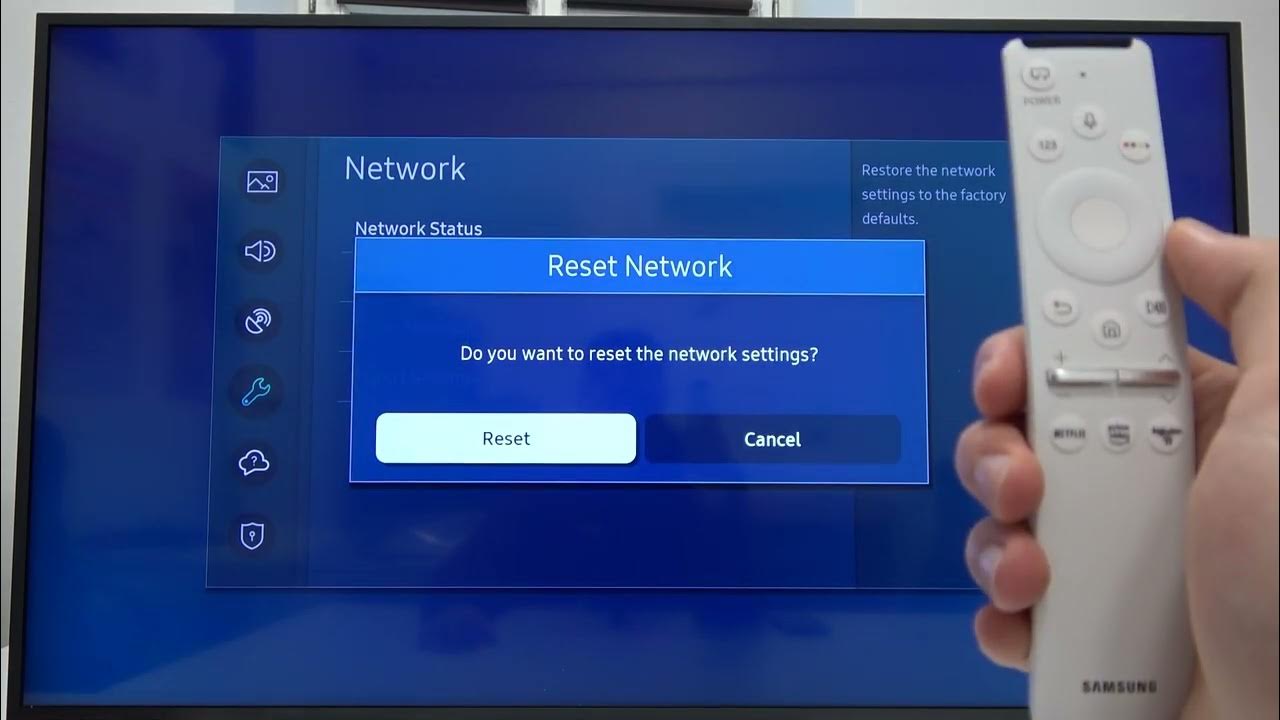 How Do I Reset My Network Settings On My Samsung Smart TV?