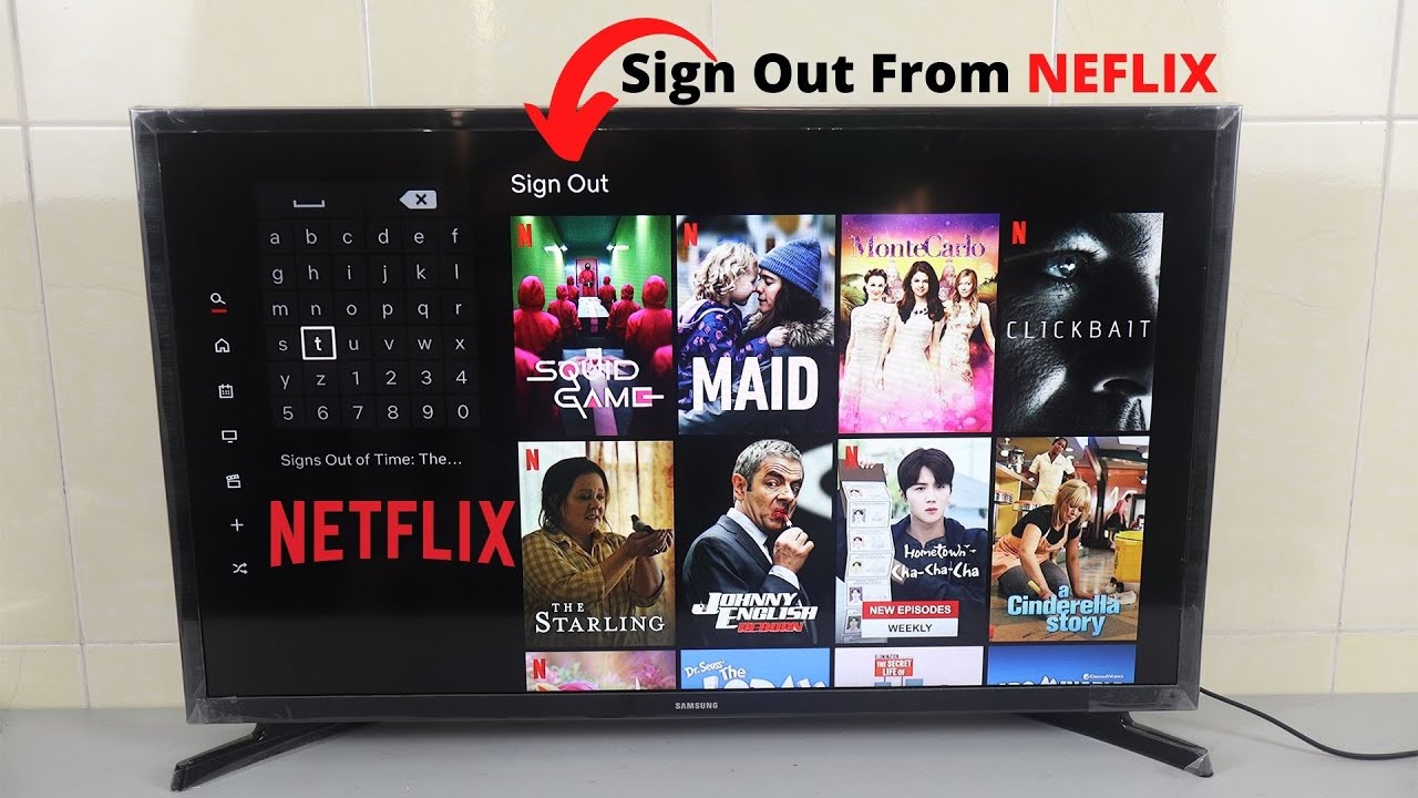 How Do I Sign Out Of Netflix On A Smart TV