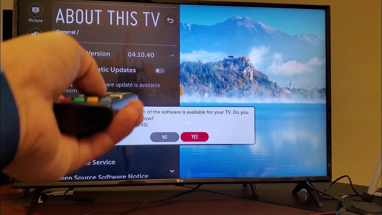 How Do You Update LG Smart TV