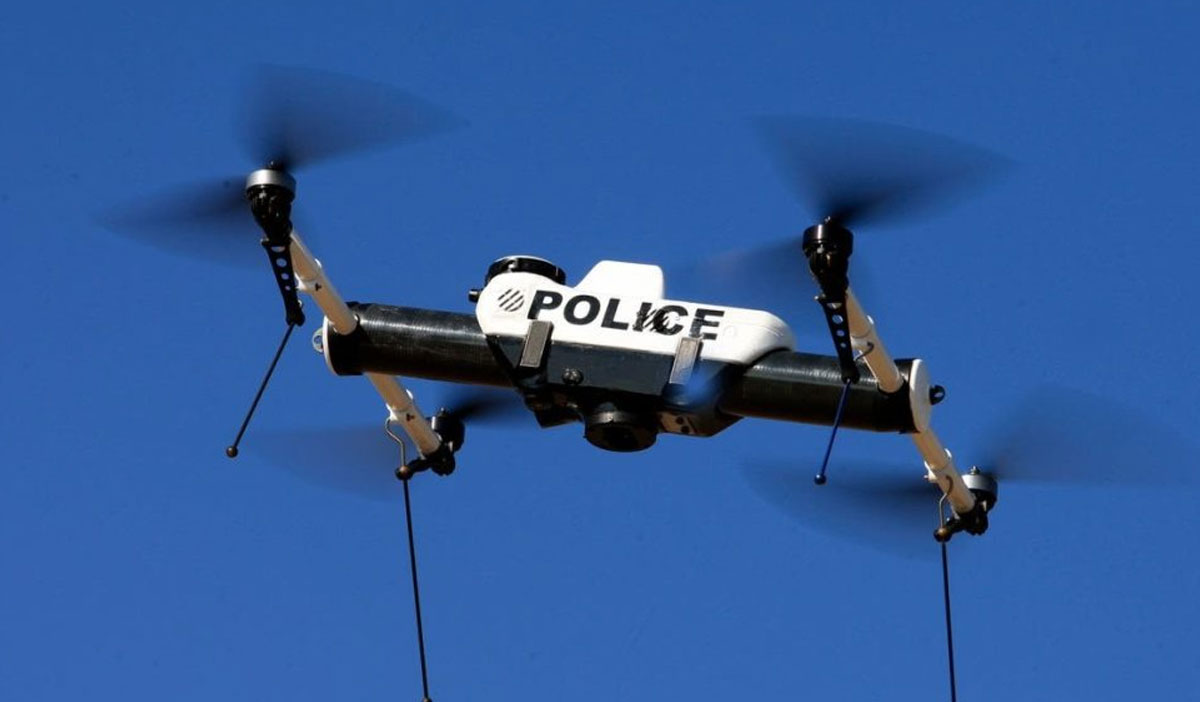 How Long Can A Police Drone Stay In The Air
