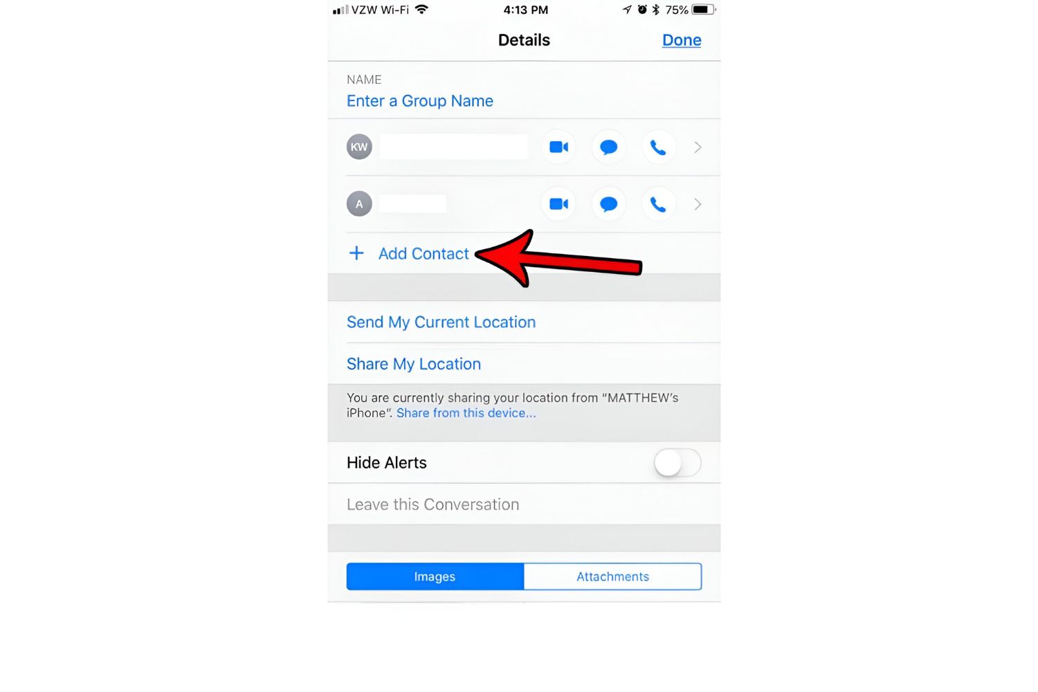 How To Add Contact On IMessage