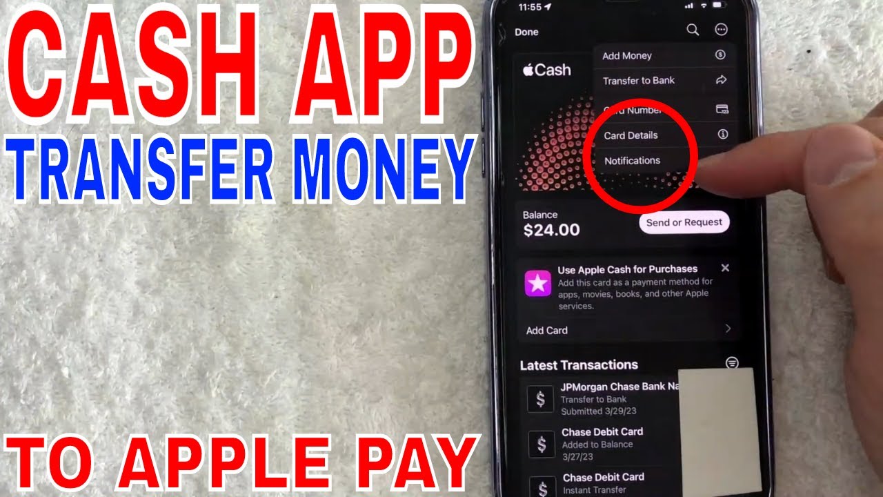 How To Add Money From Cash App To Apple Pay