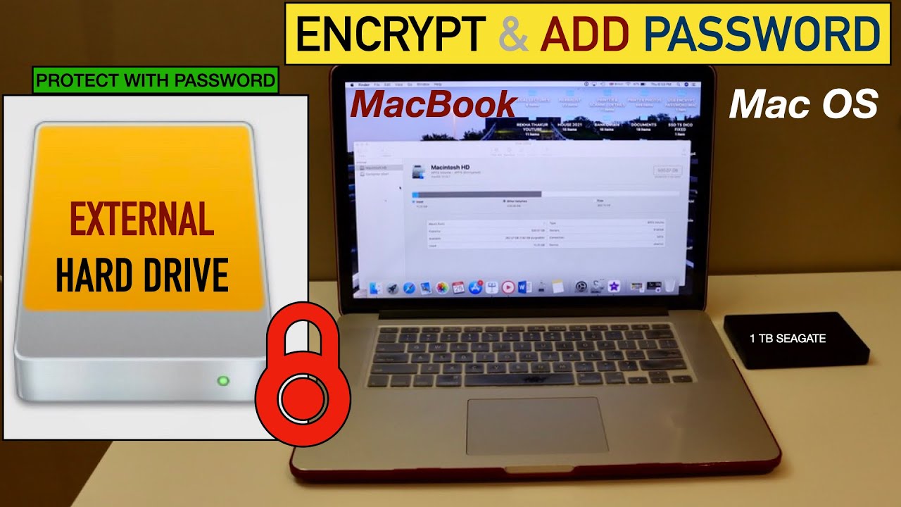 How To Add Password To External Hard Drive