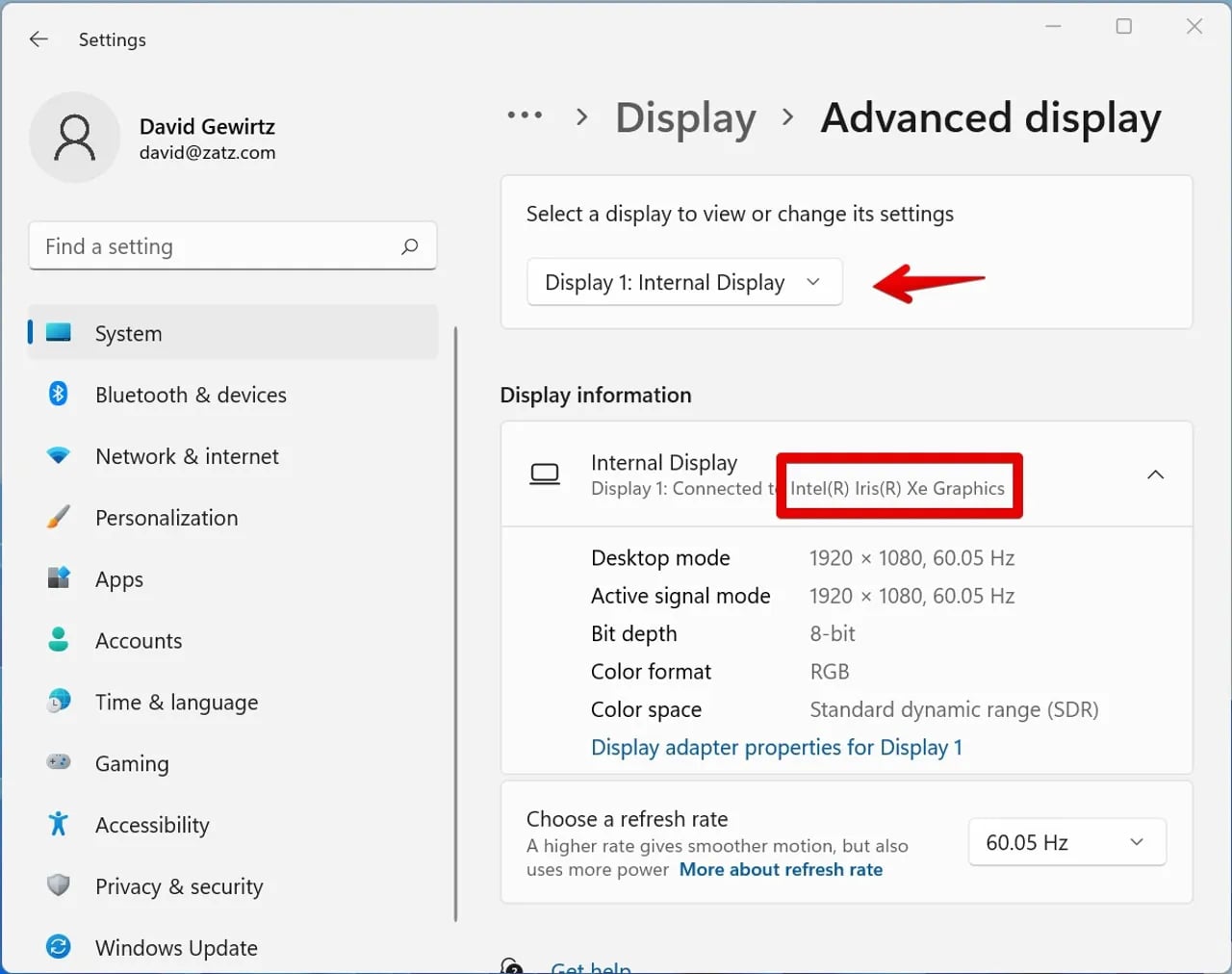 How To Change Default Graphics Card Windows 10