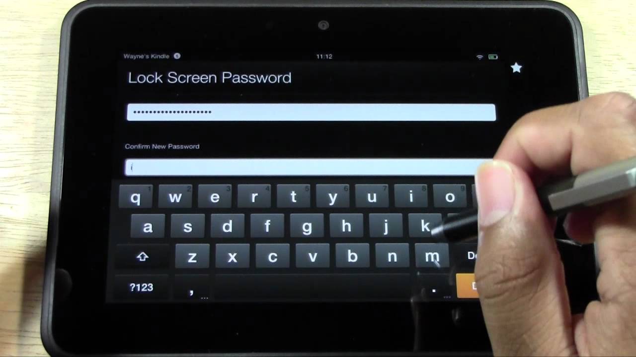 How To Change Lock Screen On Fire Tablet