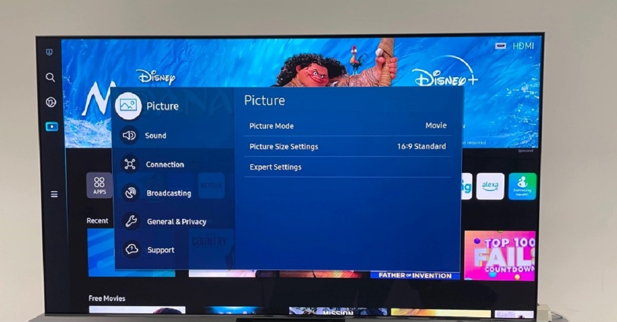 How To Change Picture Size On Samsung Smart TV