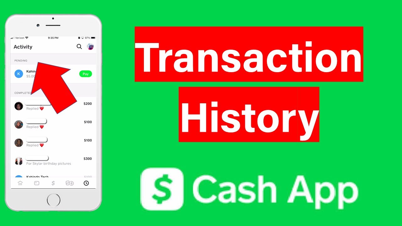 How To Check Transaction History On Cash App