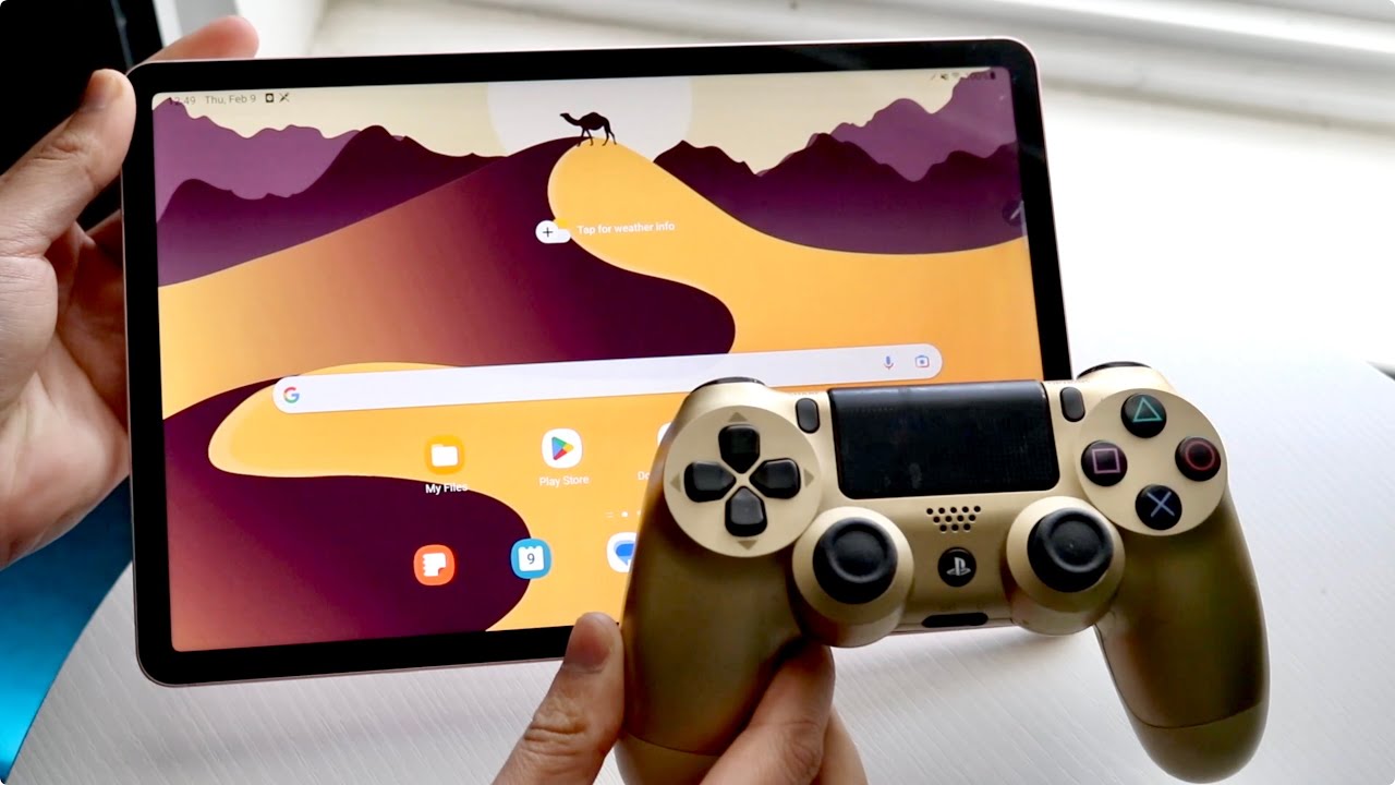 How To Connect A PS4 Controller To Your Tablet