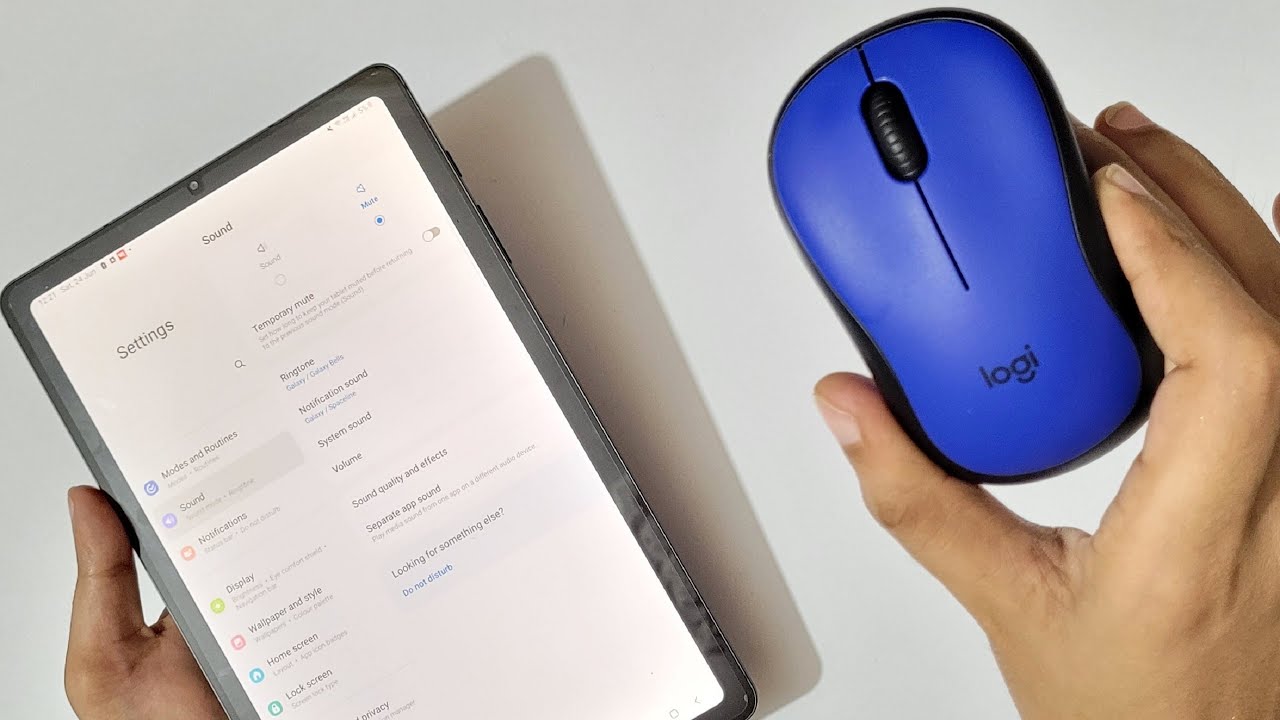 How To Connect A Wireless Mouse To A Tablet