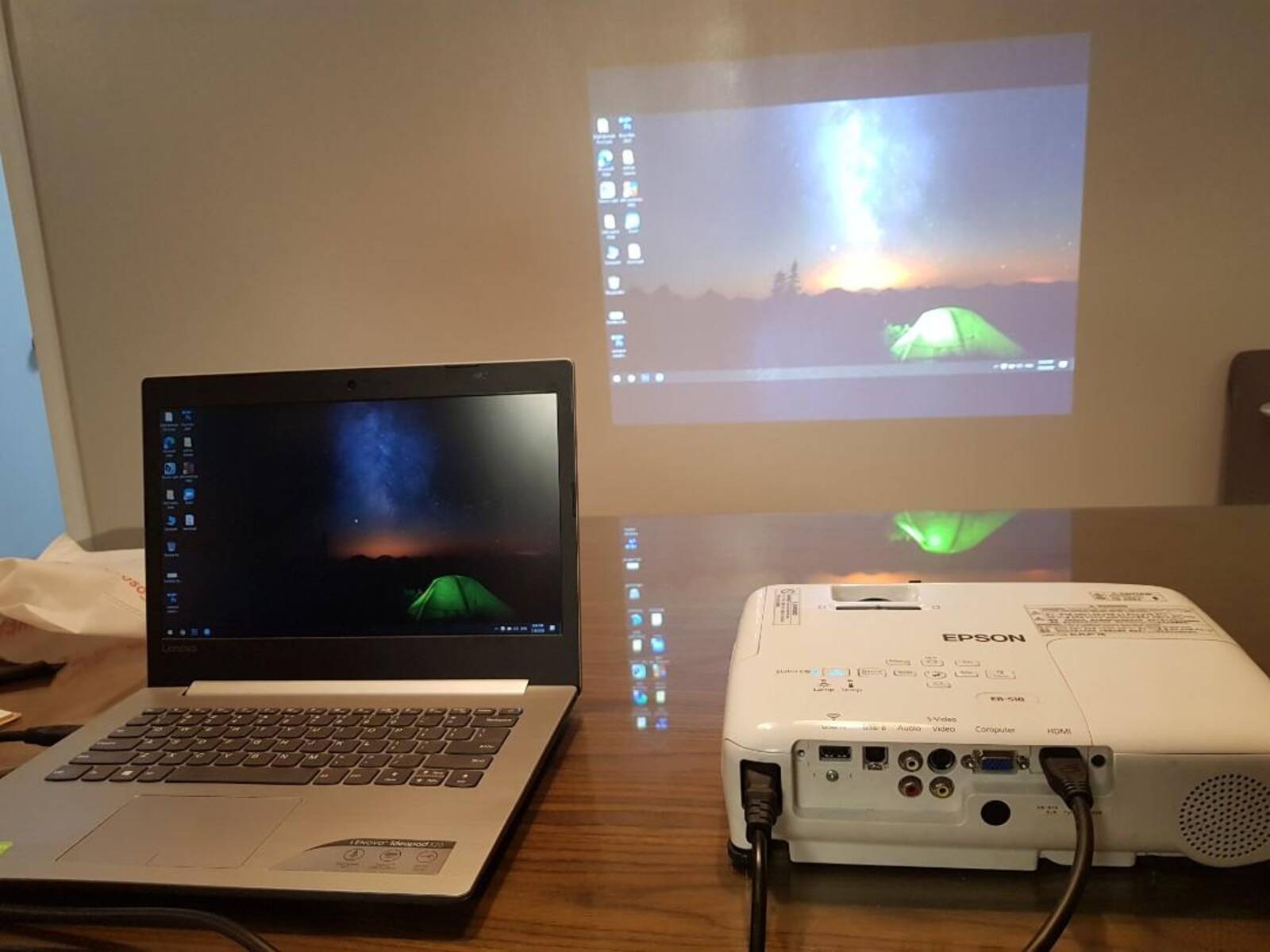 How To Connect Epson Projector To Laptop Using USB Cable