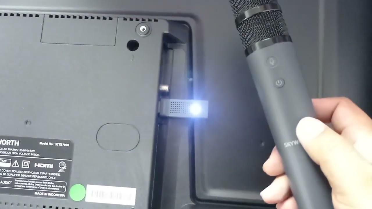 How To Connect Wireless Microphone To Smart TV