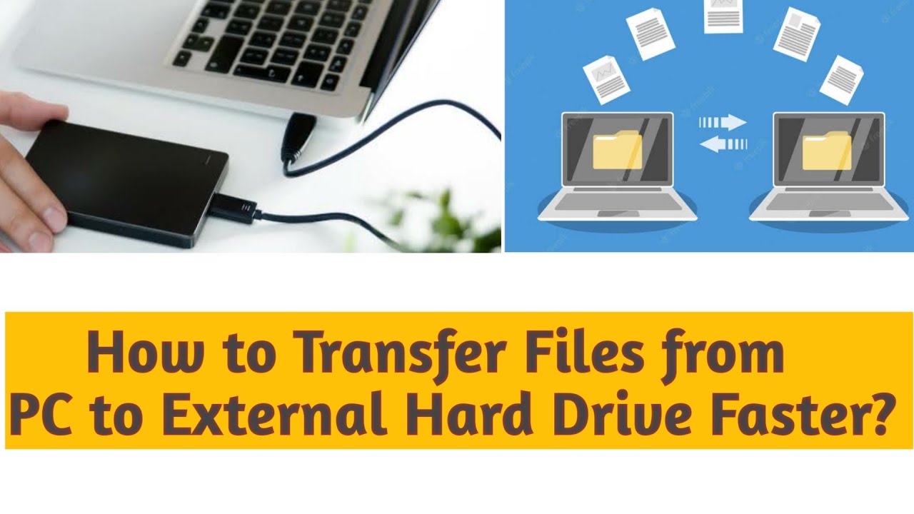How To Copy Files To External Hard Drive Faster