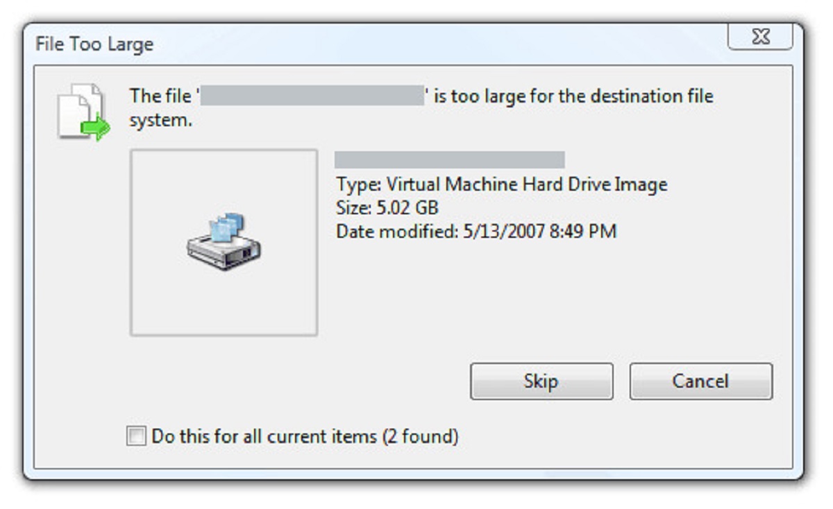 How To Copy Large Files To External Hard Drive