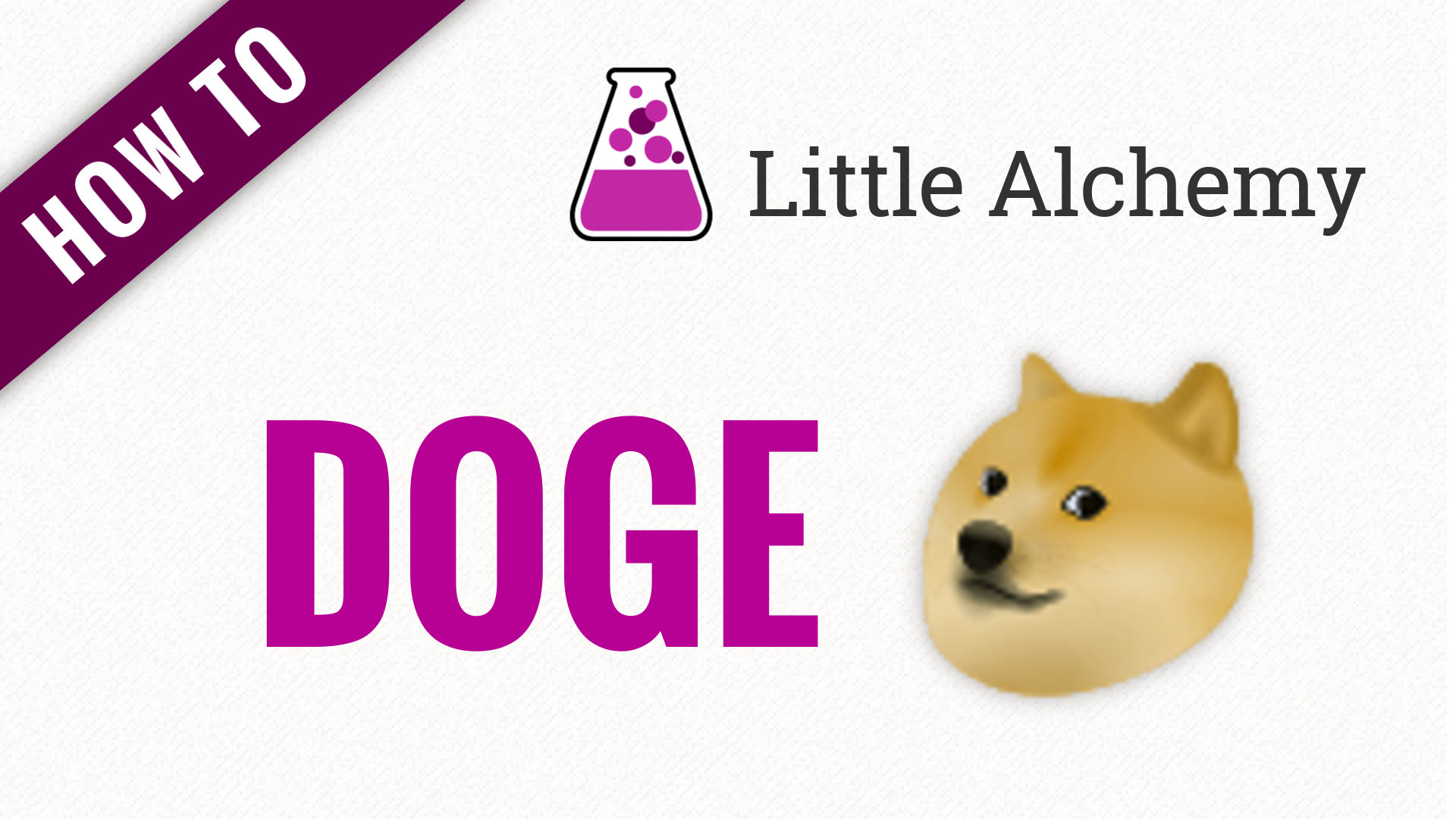 How To Create Dogecoin In Little Alchemy?