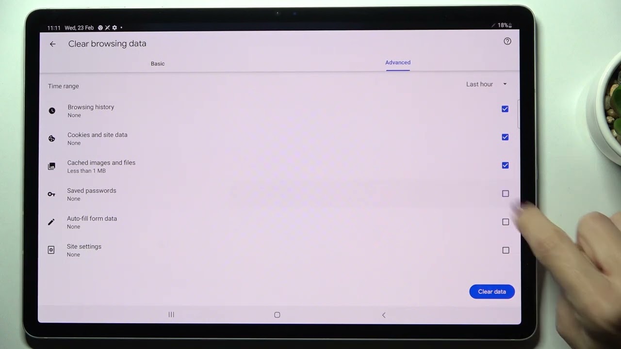 How To Delete History On Samsung Tablet