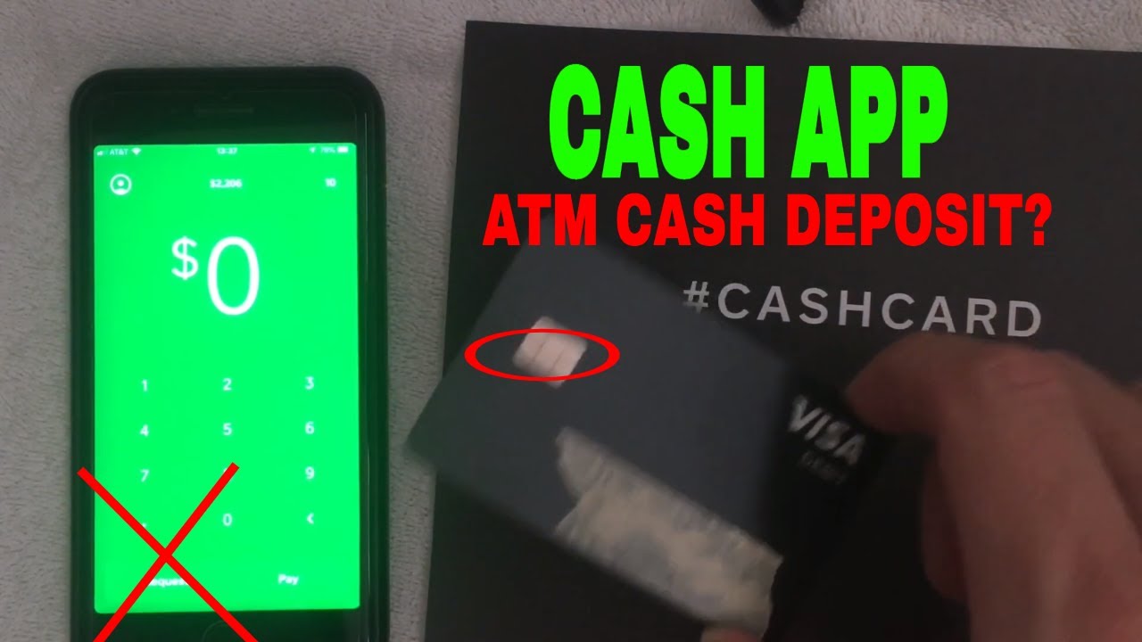 How To Deposit Money On Cash App Card At An ATM