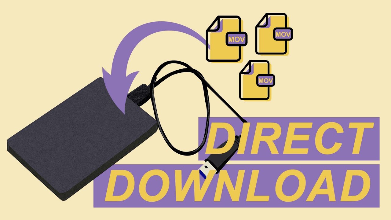 How To Download Files Directly To External Hard Drive